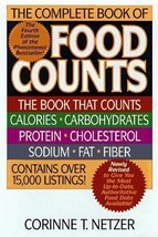 The Complete Book of Food Counts by Corinne T. Netzer Hard Cover w/Dust ... - $25.17
