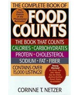 The Complete Book of Food Counts by Corinne T. Netzer Hard Cover w/Dust ... - £19.74 GBP