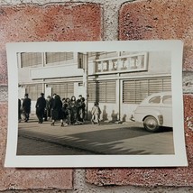 Occupied Japan 1940&#39;s 1950&#39;s Storefront People Walking Vintage Found Photo - £6.31 GBP