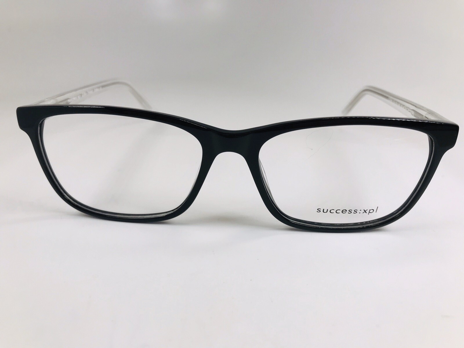 New Designer Inspired SUCCESS XPL Black & Crystal CORA Eyeglasses 55mm with Case Item image 3