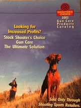2002 Shooters Choice  Gun Care Products Catalog,Bore Cleaner, Choke Cleaner - $50.11 MXN
