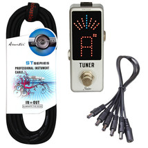Mooer PDC-5S 5-Way STAIGHT Angle Power Supply Daisy Chain + Tuner+ High ... - $58.00