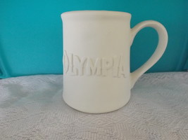 S-1 - Large Olympia Beer Mug Ceramic Bisque Ready to Paint, You Paint* - $7.52 CAD