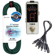 Mooer PDC-5S 5-Way STAIGHT Angle Power Supply Daisy Chain+Tuner+High Qua... - $58.00