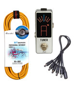Mooer PDC-5S 5-Way STAIGHT Angle Power Supply Daisy Chain+Tuner+High Qua... - $78.78 CAD