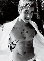 Justin Bieber Signed Poster Photo 8X10 Rp Autographed Hot ! - £15.97 GBP