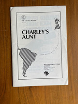 The College Players Present Charley&#39;s Aunt Program BelltableArts Centre ... - £15.28 GBP