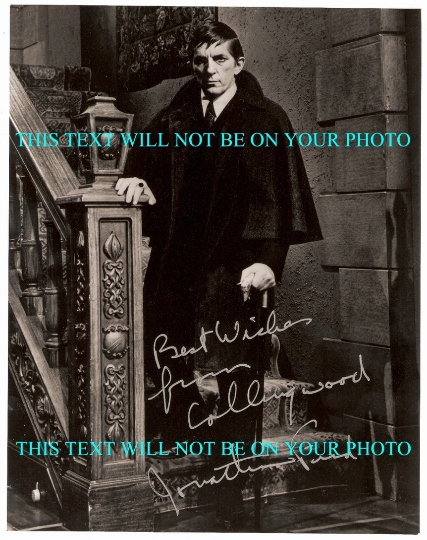 JONATHAN FRID SIGNED AUTOGRAM 8x10 RP PHOTO DARK SHADOWS BARNABAS COLLINS - $16.99