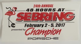 2017 PCA Porsche Club of America 48 Hours at Sebring Sticker - $2.72 CAD
