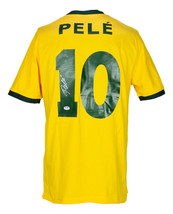 Pele Signé Jaune Brésil Football Jersey PSA / DNA - £381.75 GBP