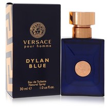 Versace Pour Homme Dylan Blue by Versace Eau De Toilette Spray 1 oz for Men - £37.43 GBP