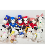 Vintage Snoopy Peanuts Plush Whitman&#39;s Chocolates Nylon Metlife Hockey L... - €34,94 EUR