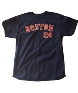 MLB Players Men&#39;s Boston 24 Price T-Shirt - Navy - Size: Large - £15.69 GBP