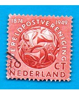 Netherlands (used post stamp) 1949 World Postal Union, The 75th Annivers... - £0.00 GBP