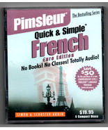 Pimsleur Quick &amp; Simple French: Euro Edition - CD set - £8.48 GBP