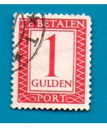 Netherlands (used postage due stamp) 1947 postage Due Stamps - New Desig... - £1.56 GBP