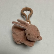 Vintage 1999 Teletubbies Bunny Collectible Keychain Plush Stuffed Animal Toy - £18.68 GBP