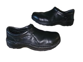 Red Wing 2321 Womens Sz 8.5 D Black Steel Toe Work Shoe Ankle Oil Slip Resistant - £22.38 GBP