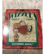 Vintage Sugarplum Christmas Wizzers Birdy Angel Counted Cross Stitch kit... - $178.86 MXN