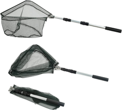 Fishing Landing Net with Telescoping Pole Handle. - £15.88 GBP