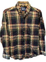 Pendleton Sir Men’s M Green Plaid LS Button Down Wool dress Shirt *shrunk* - £31.21 GBP