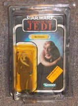 Vintage 1983 Star Wars Bib Fortuna Action Figure New In The Package &amp; Star Case - £145.46 GBP