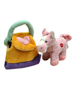 Fleece Purse with Removable Plush Stuffed Pony with Sound  - £16.01 GBP