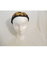 INC International Concepts Black Gold Sequined Turban Headband S170 S170 - $201.23 MXN