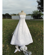 Jessica White Bridal Gown Full Length - £63.94 GBP