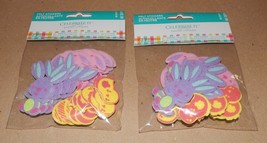 Easter Kids Crafts Felt Stickers 1 1/2&quot; Size 24pc 2pks Easter Bunnies 109N - $6.49