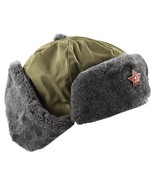 Vintage Czech cold war communist ushanka shapka hat cap winter soviet era  - £11.79 GBP+