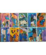 10  Mexican Phone Cards Ricardo Guevara 1998 Astrological Signs by TelMe... - $360.18 MXN