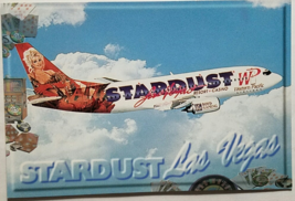 Western Pacific Airlines Stardust Resort Las Vegas Boyd Gaming Postcard, New - £4.68 GBP