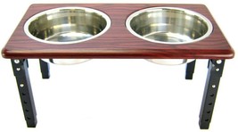 Spot Posture Pro Double Diner - Stainless Steel &amp; Cherry Wood - £110.00 GBP