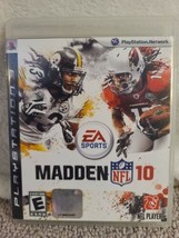 Madden NFL 10 For PlayStation 3 PS3 Football Very Good 7120 - £5.02 GBP
