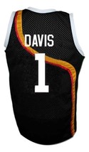 Baron Davis #1 Roswell Rayguns Basketball Jersey Sewn Black Any Size image 5