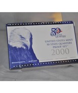 US Mint 2000 5-State Quarter Clad Proof Set OGP - $376.33 MXN