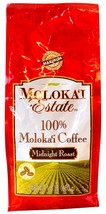 Molokai Estate 100% Moloka&#39;i Coffee - Midnight Roast Whole Bean 1.5 lb - $74.98