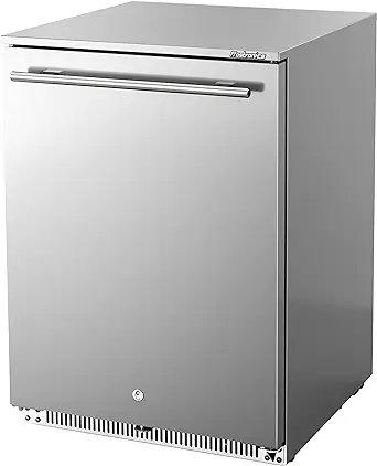 24 Inch 168 Cans Outdoor Beverage Refrigerator, 5.47 Cu. Ft. Built-In Be... - $2,038.99