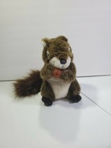 Plush Creations Inc Plush Squirrel Brown Nut Realistic 11 Inch Toy Gift - £19.47 GBP
