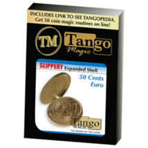 Slippery Expanded Shell (50 Cent Euro Coin) by Tango - Magic Tricks (E0070) - £28.49 GBP