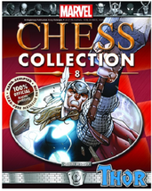 Eaglemoss Marvel Chess Collection Magazine / Comic #8 - Thor - White Bishop - £3.99 GBP