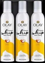 Olay Foaming Whip: Shea Butter Body Wash (3 Pack) 10.3 Oz. Foam - £44.10 GBP