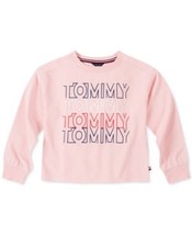 Tommy Hilfiger Girls Logo Sweatshirt - £13.71 GBP