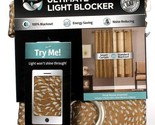 1 Ct Zenna Home Smart Curtains Ultimate Light Blocker Petal Mosaic Gromm... - $27.99