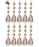 Royal Designs Replacement Chandelier Crystal Prism Pink K9 Quality Tear ... - $28.66+