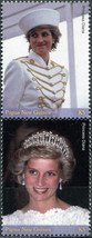 Papua New Guinea 2017. Diana, Princess of Wales (2) (MNH OG) Block of 2 stamps - £5.37 GBP