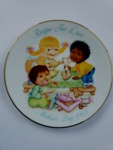 Avon 1993 Mother's Day Plate 5 Inch Diameter Recipe For Love - $11.65