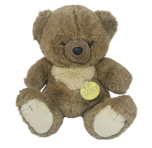 14&quot; Vintage 1991 Geoffrey Toys R Us Brown Teddy Bear Stuffed Animal Plush Toy - £59.99 GBP