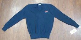 Vtg NOS NWT McBriar Coors Light V-neck Sweater Small S Blue Monsanto - £19.02 GBP